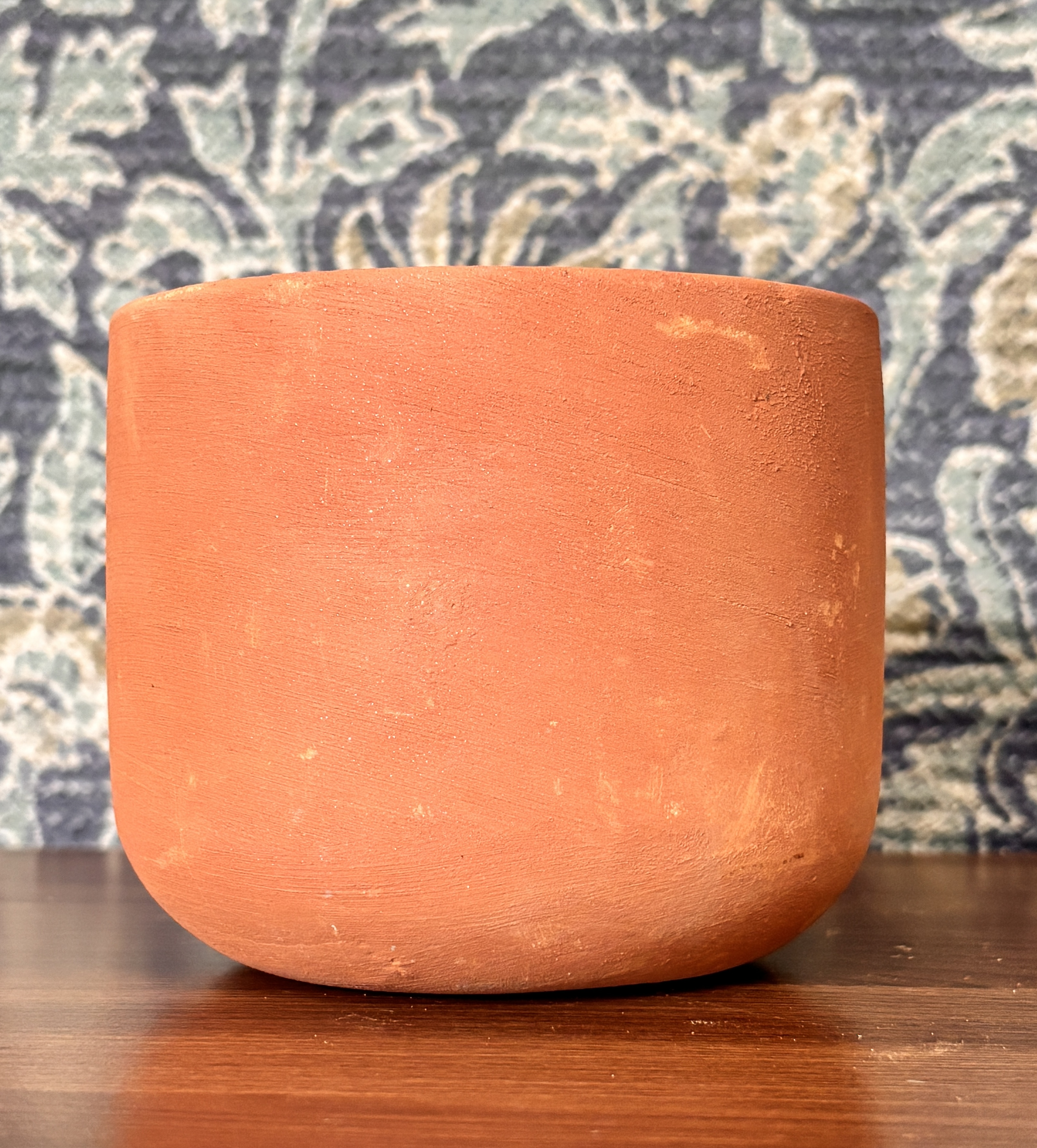 Terracotta honey pot
